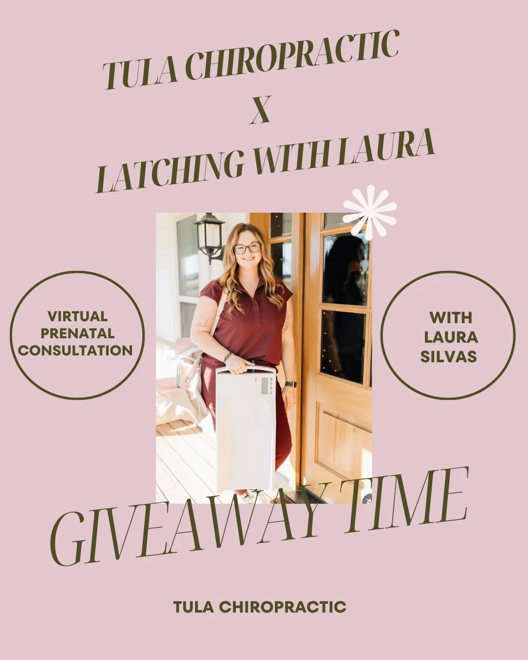 GIVEAWAY TIME 🎉

We&rsquo;re so excited to highlight one of our amazing anniversary sponsors, Latching with Laura 🤍 

A beautiful resource for mamas, offering supportive, compassionate guidance through your breastfeeding and postpartum journey. Her
