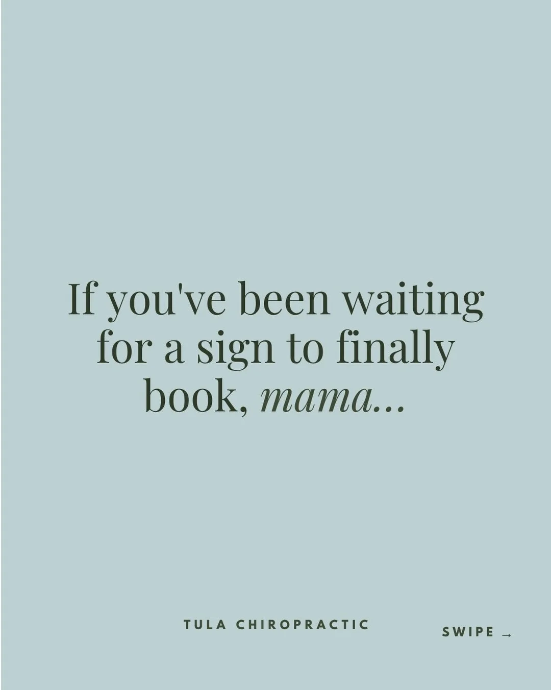 If you&rsquo;ve been waiting for a sign to finally book, mama, this is it. 🤍

You&rsquo;ve read the posts. You&rsquo;ve nodded at the ones that sounded exactly like you. Maybe you saved one for later. Later is allowed to be now. A pregnant or postpa