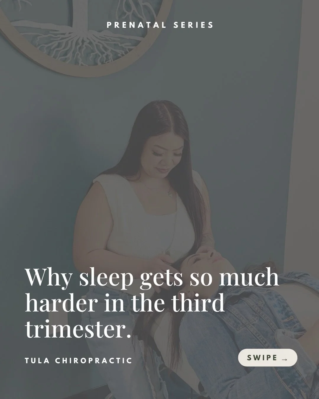 Why does sleep get so much harder in the third trimester? And no, mama, it is not only the bump. 🤰

Your hips are carrying your weight differently now, and side-sleeping puts pressure right where your body is already working the hardest. So the achi