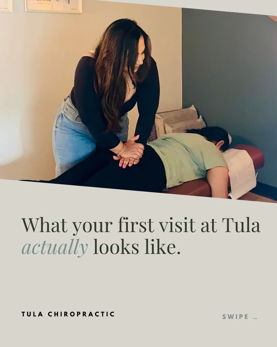 Nervous about a first visit? Here&rsquo;s exactly what it looks like at Tula, so nothing is a surprise. 🤍

We sit down and listen first. Your body, your season, what brought you in. Then we look at how you&rsquo;re moving and where you&rsquo;re hold