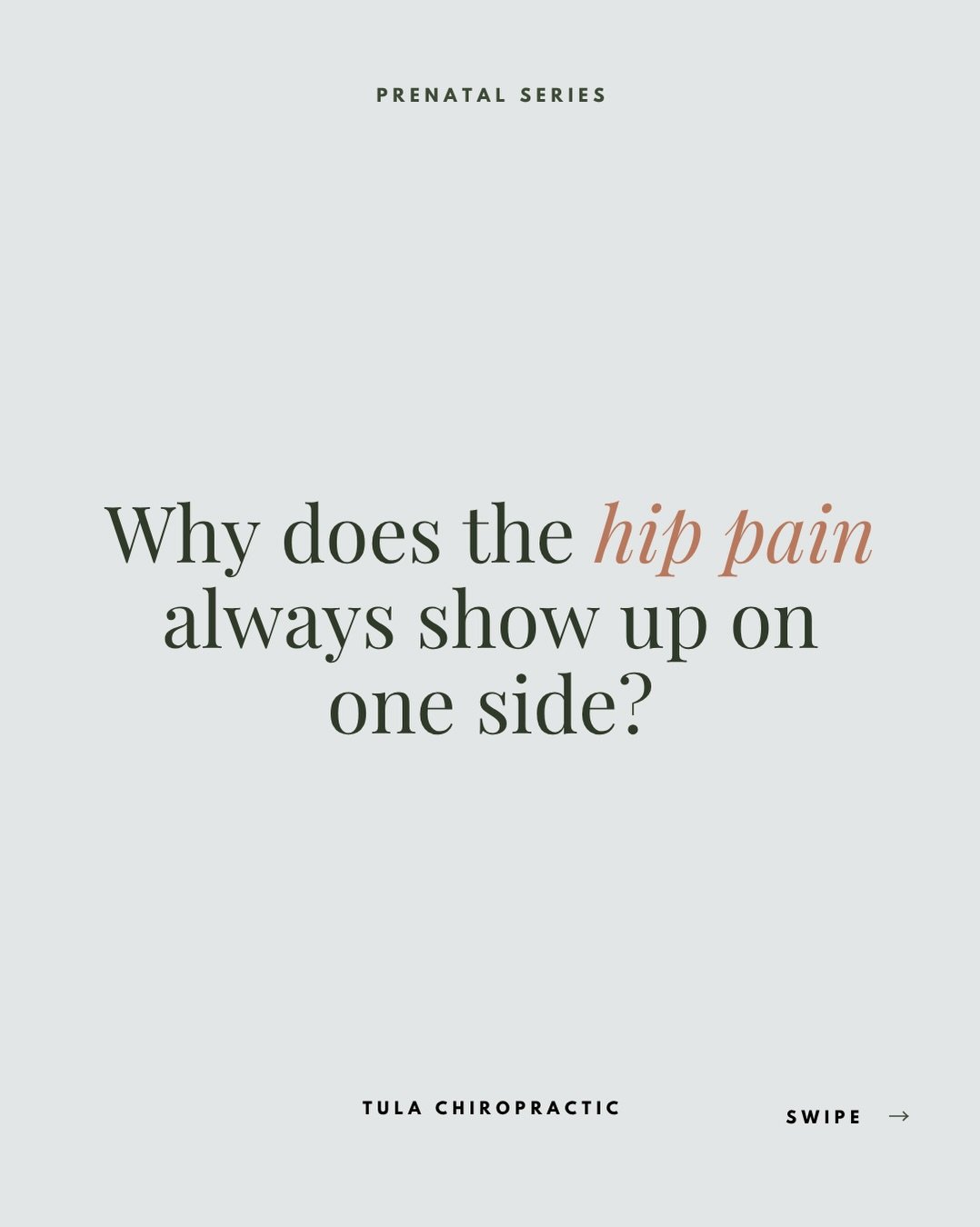 Why is it always the same hip, mama? You lie down and one side lights up every single night. 🤰

In pregnancy your pelvis carries weight unevenly as your body shifts to make room for your baby, so one side often takes more of the load. Add loosening 