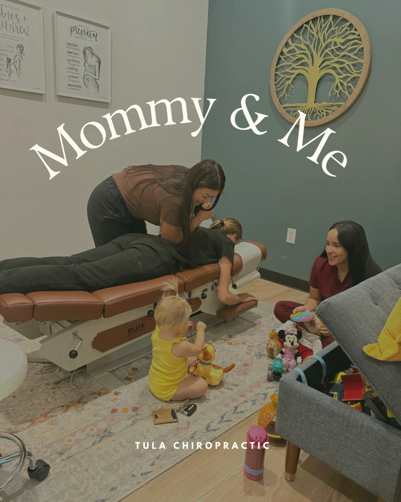 Our Mommy and Me visit is exactly what it sounds like, the two of you cared for side by side in the same 45 minutes. 🤍

For you, the hands-on work your postpartum body has been carrying and asking for. 

For your baby, gentle support for a brand new