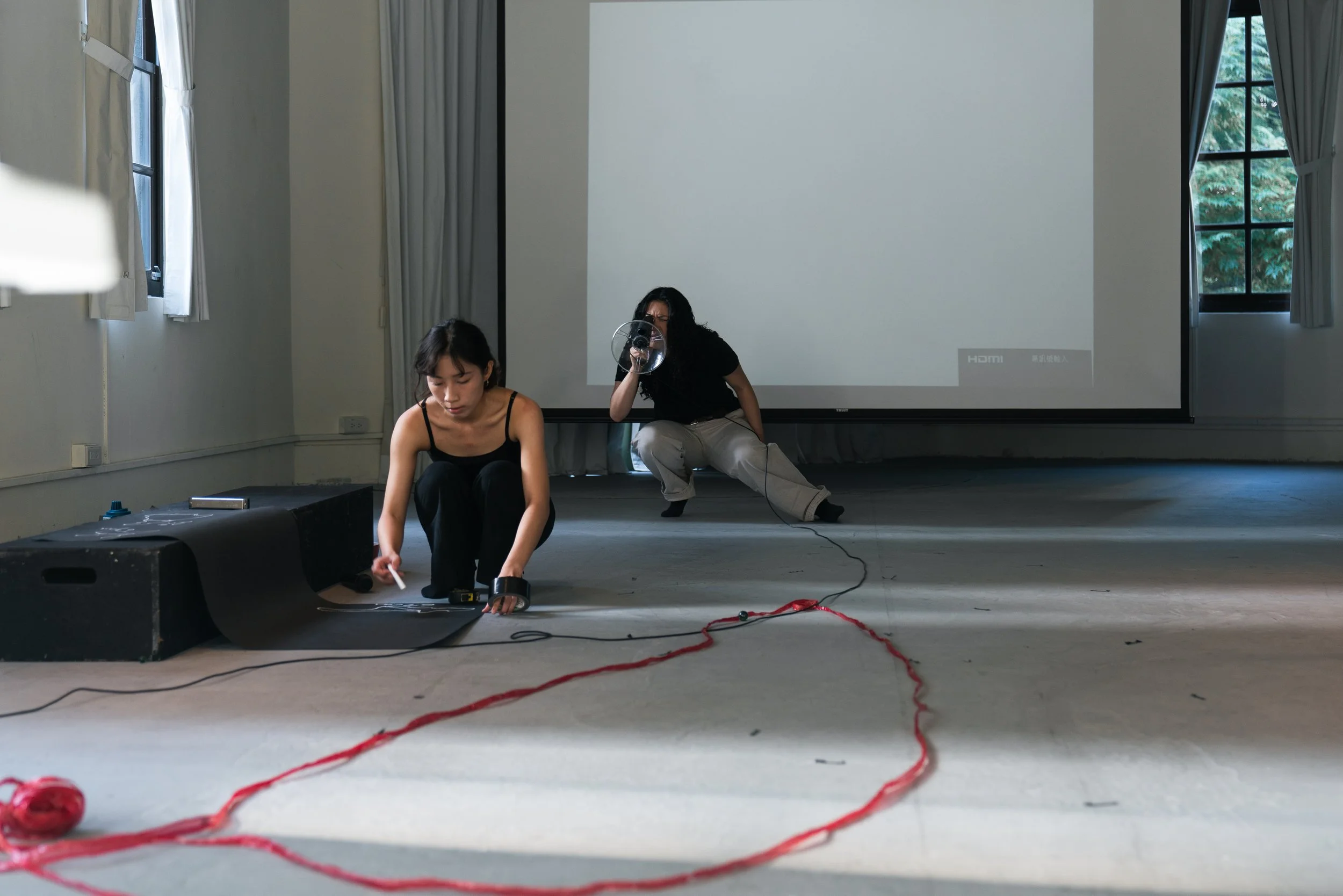 Island Practice Manual, 2025, w/ Po-Yun Kuo, 2/F, Guling Street Avant-garde Theatre, Taipei