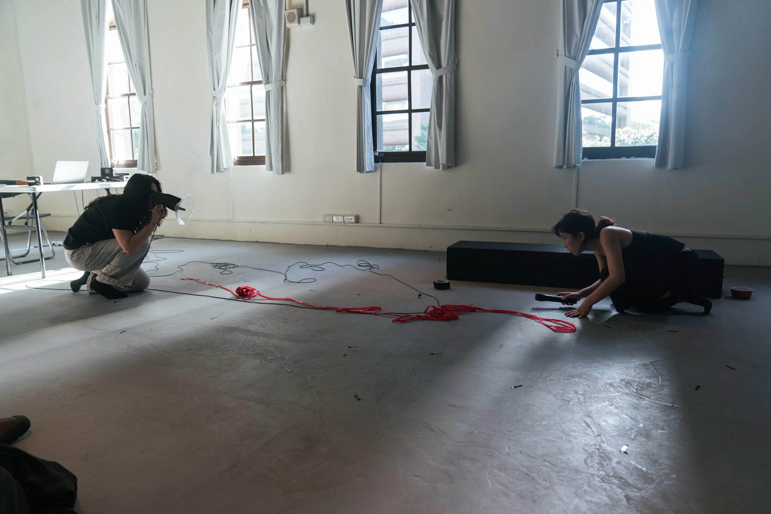 Island Practice Manual, 2025, w/ Po-Yun Kuo, 2/F, Guling Street Avant-garde Theatre, Taipei