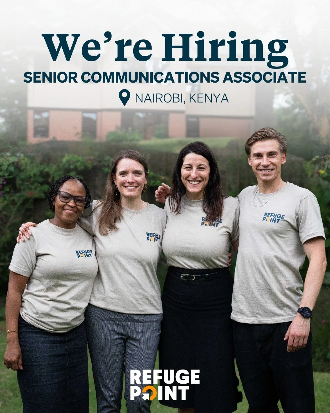 Do you take stunning photos and videos? Love working with a team committed to helping refugees build stable, connected, and thriving lives? 
Our Communications Team is hiring a Nairobi-based Senior Communications Associate. This role reports to the