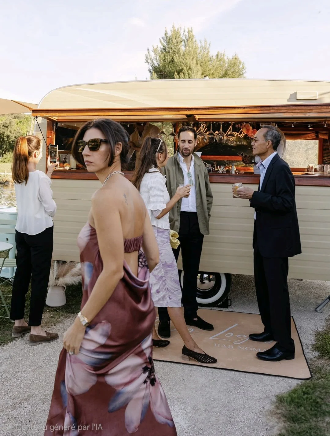 Caravane bar à cocktails nomade Mix o Logis 