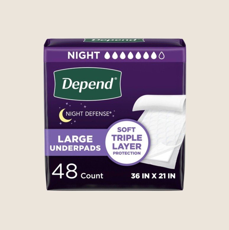 Depend Underpads Disposable Incontinence Bed Pads for Adults.jpg