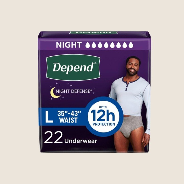Depend, Underwear(Men), ~$0.78+/pc, ⬤⬤⬤⬤
