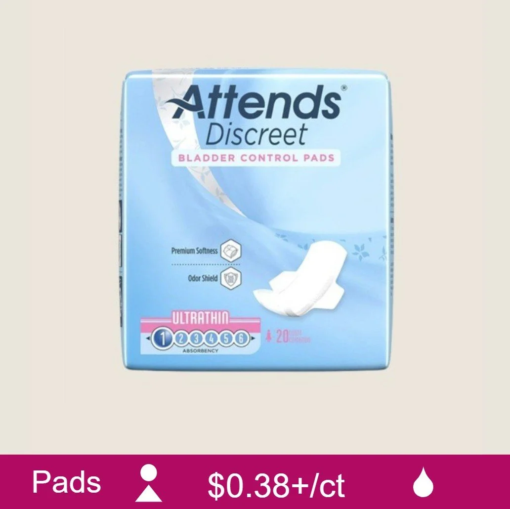 Attends | Discreet Ultra Thin Pads