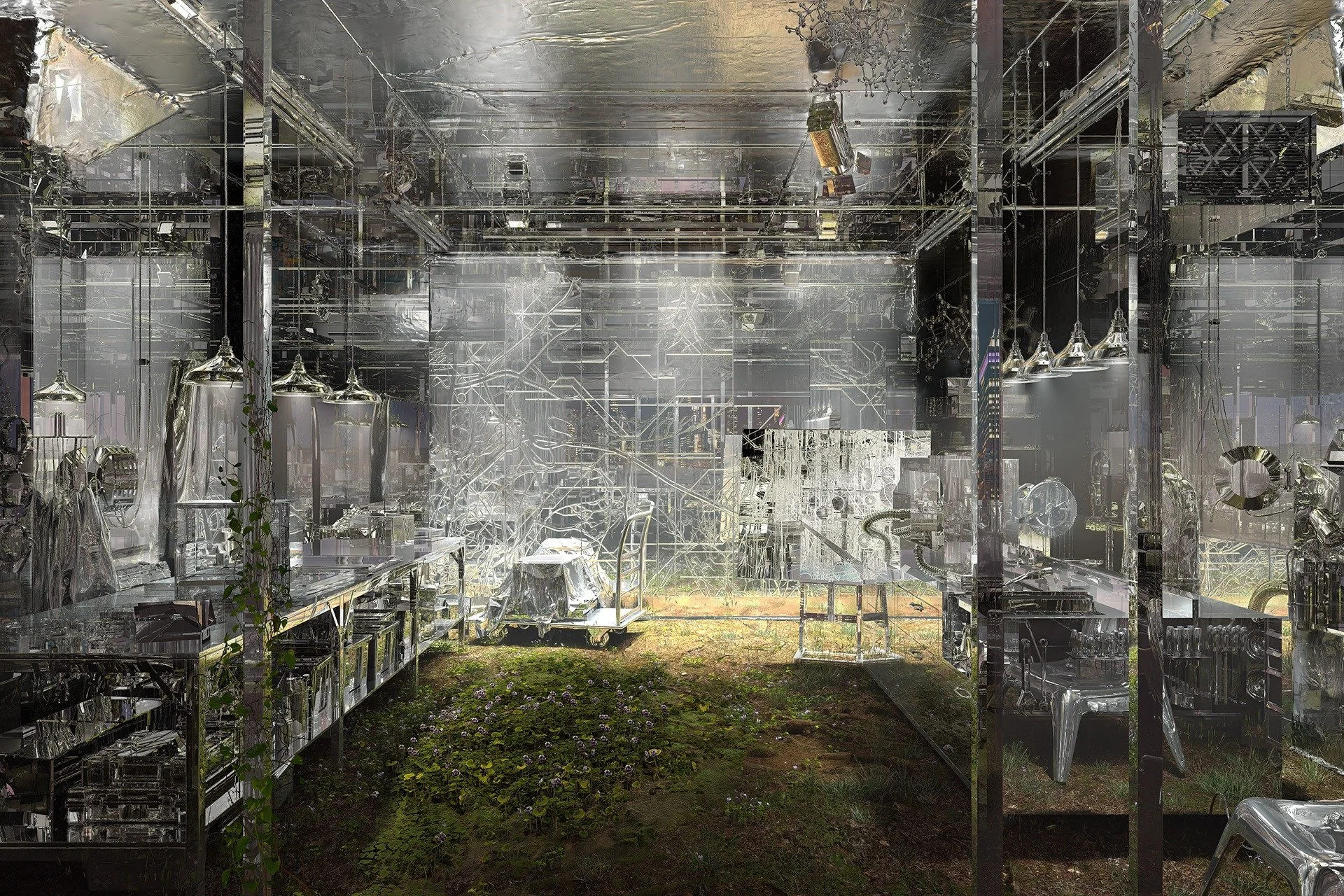 Jardin, 2022
Impression au jet d’encre/Ink jet print
107 x 173 cm
Galerie Blouin Division, Montreal, Toronto & New York
