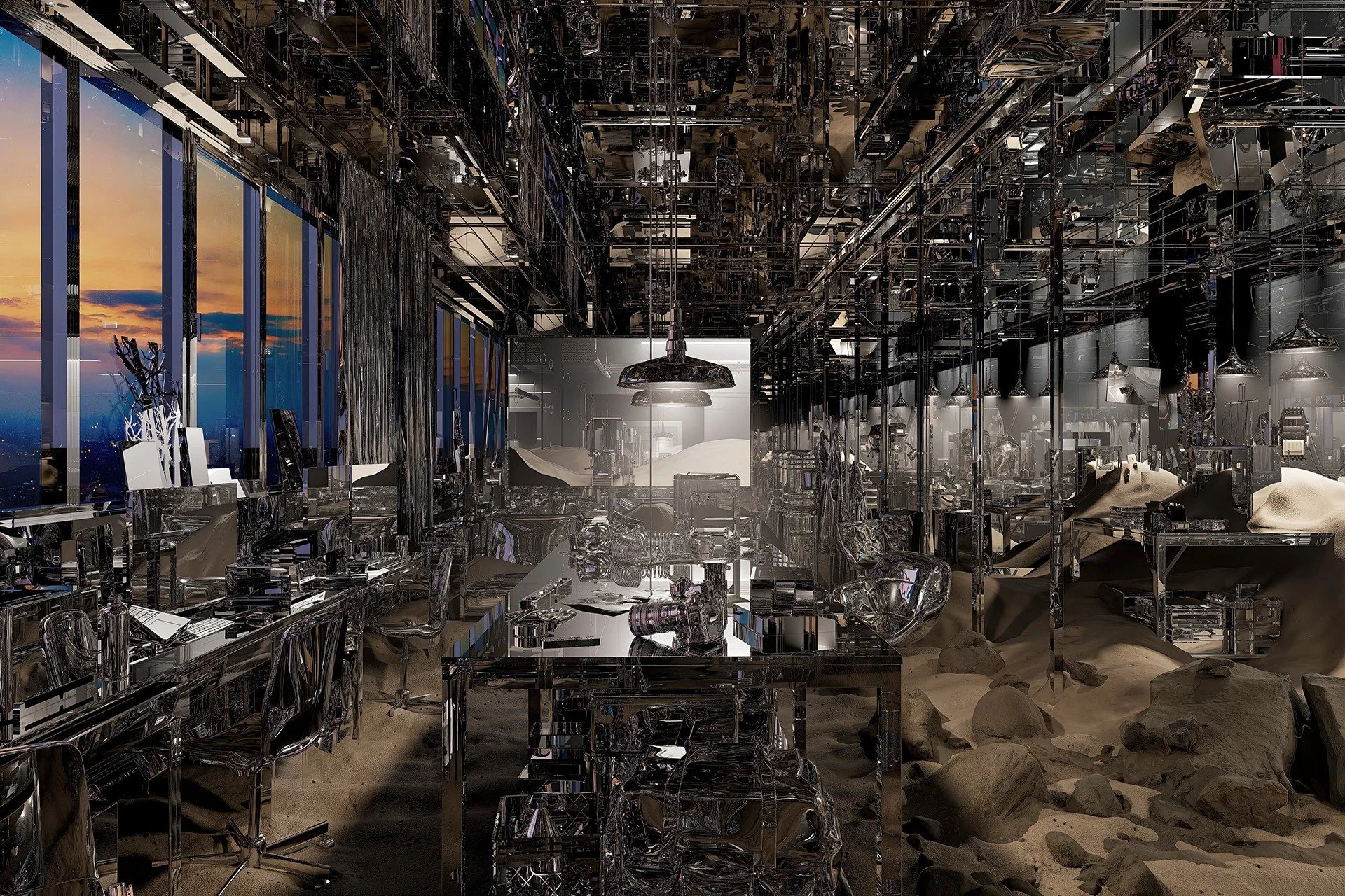 Sous les pavés, 2022
Impression au jet d’encre/Ink jet print
107 x 173 cm
Galerie Blouin Division, Montreal, Toronto & New York