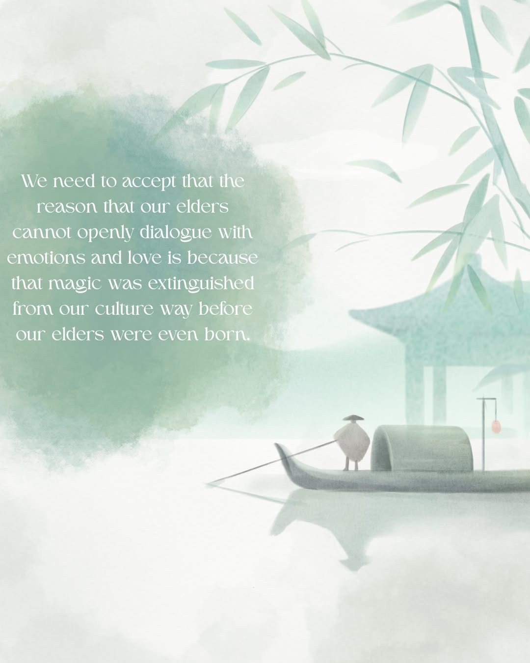 What if your first child ancestor was wounded a long long time ago? What do we do when the intergenerational damage is so extensive, so long-winded that we can't see the start of it? 

That's very true for the wounds to the Divine Feminine (sexism) a