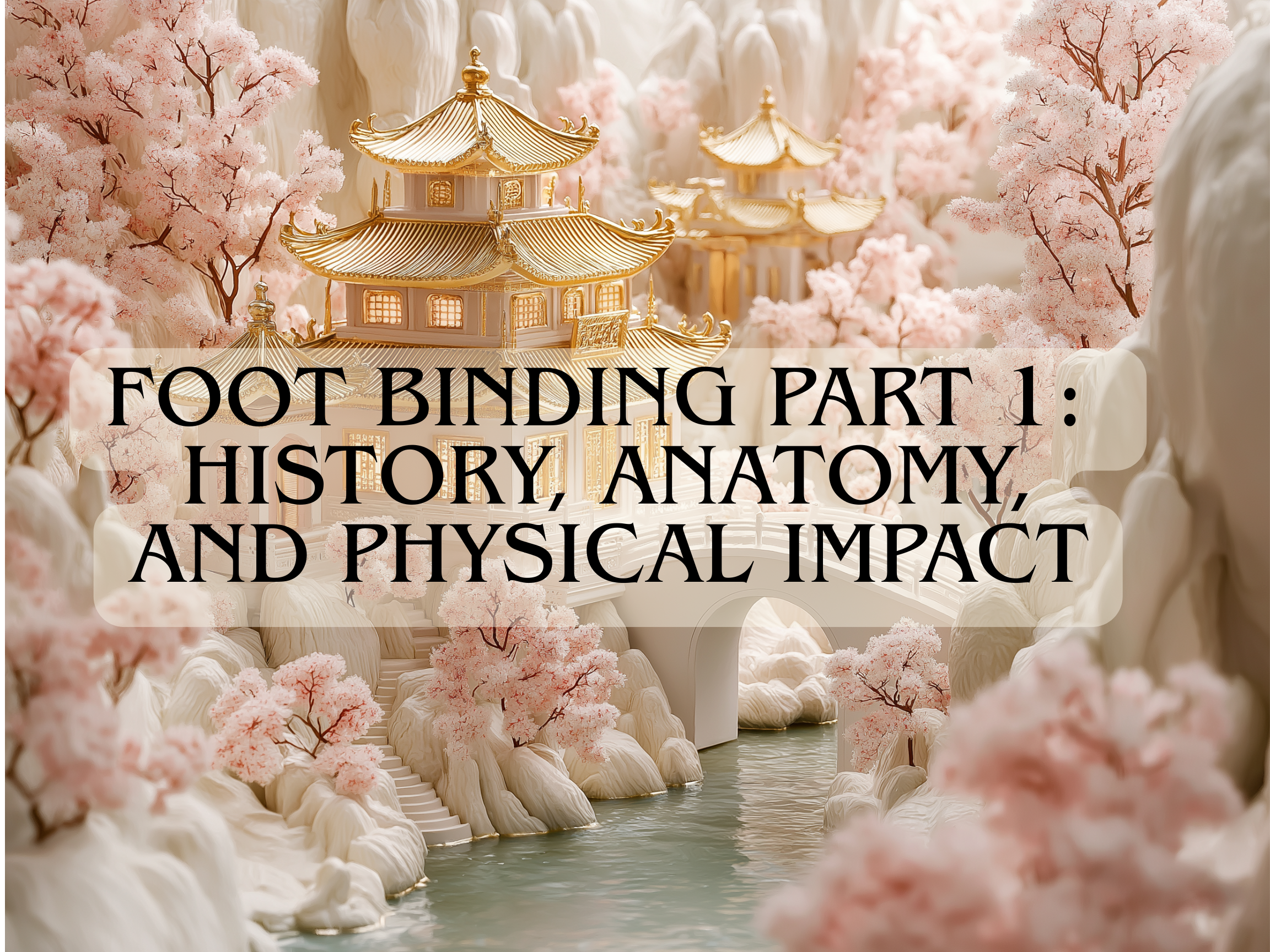 Foot Binding Part 1: History, Anatomy, and Physical Impact