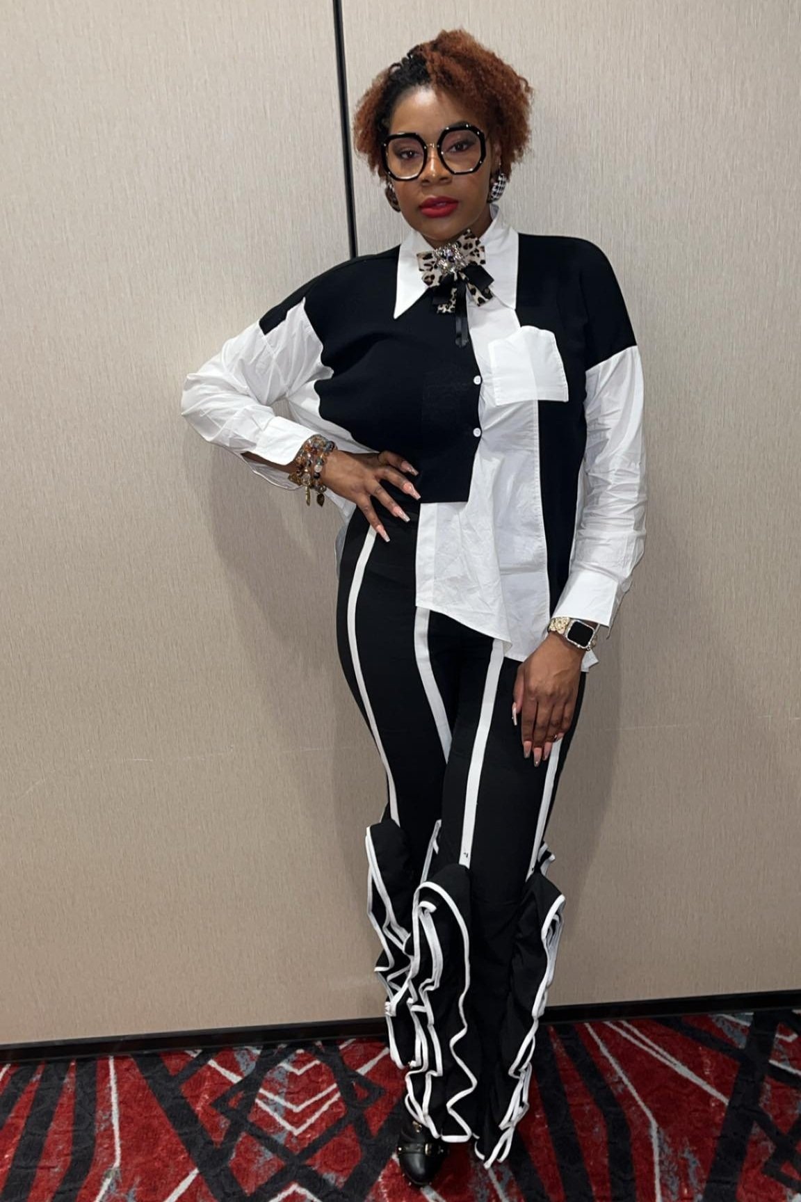 Two Tone Blouse