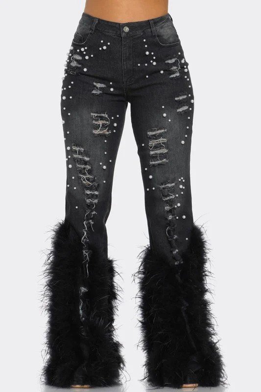 Feathers Jeans