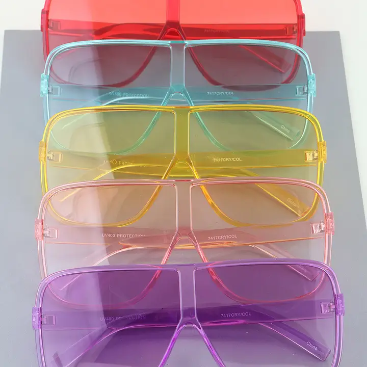 Bright Summertime Straight Sunglasses