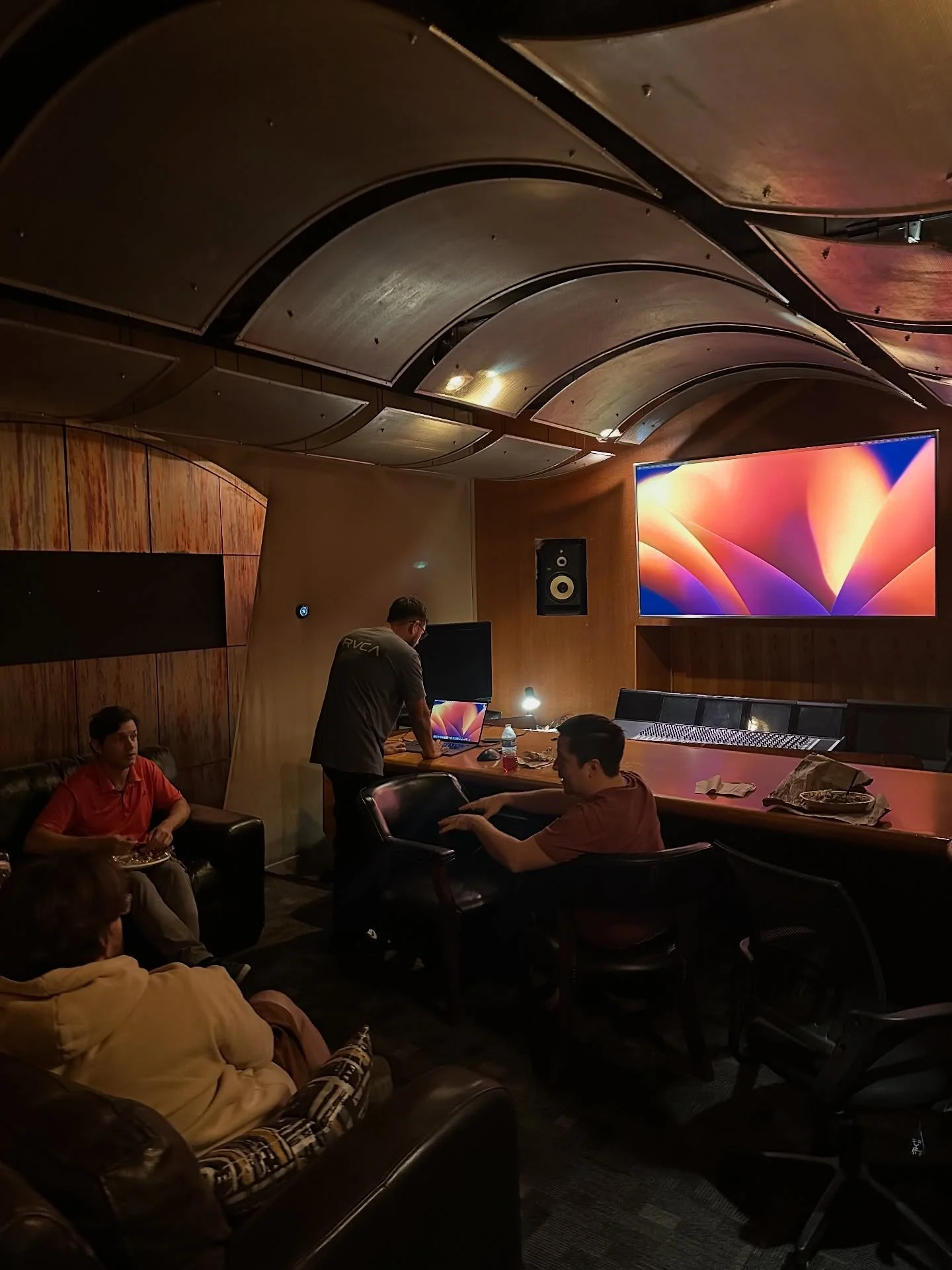 Shakin&rsquo; the whole house 🫨.. 

@productionsoundtexas , @jkibbyfilm and @trevornajera adding some magic to @inertia_the_film in our soundproof screening room. Making magic, literally! ✨

#alamocitystudios #satx #sanantonio #sanantoniotx #texas #