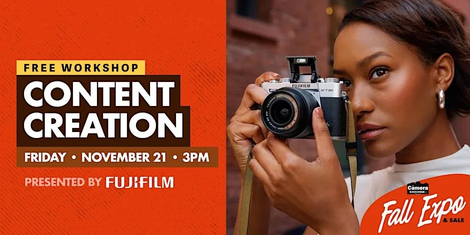Content Creation with Fujifilm