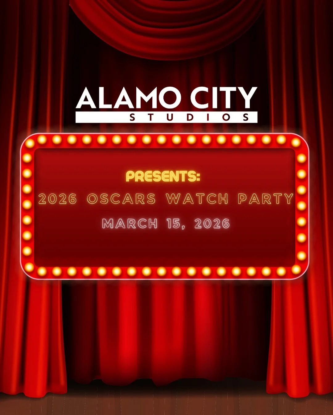 The countdown to the 2026 Oscars Watch Party is officially on. 🎬✨

We couldn&rsquo;t do it without the amazing sponsors supporting this event and helping bring the San Antonio creative community together.

Thank you to:
@deko37 
@condra_artista 
@ci