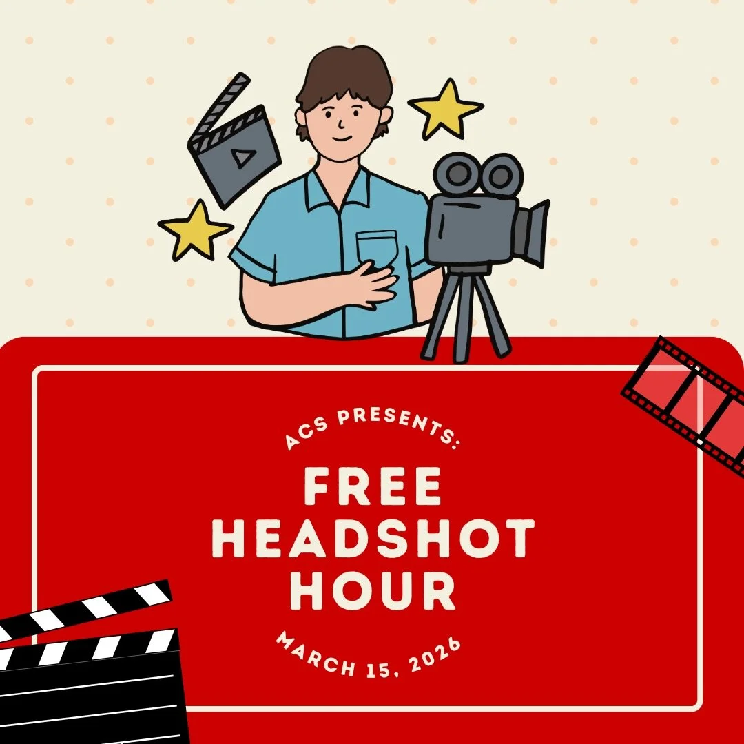FREE HEADSHOTS. 🎬

Join us March 15 at Alamo City Studios for our Oscars Watch Party and take advantage of our Free Headshot Hour from 5&ndash;6 PM.

📸 One headshot per person
📸 Shot by @bookmyheadshot 

All headshots will be uploaded to a digital