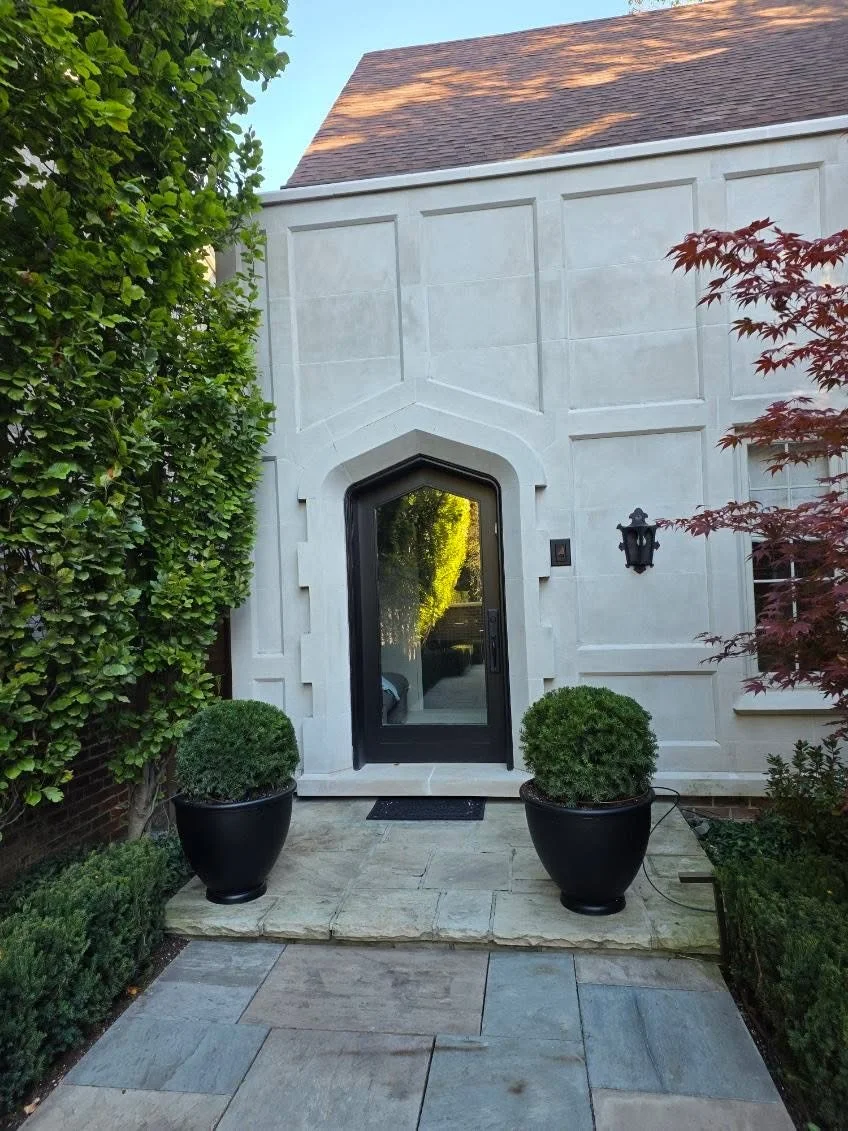 Where heritage meets a modern edge. 🏛️✨

Our client fell in love with the silhouette of these classic urns but had a specific vision: a bold, matte black finish. 
While we typically stick to our traditional lead patina, we couldn&rsquo;t pass up the
