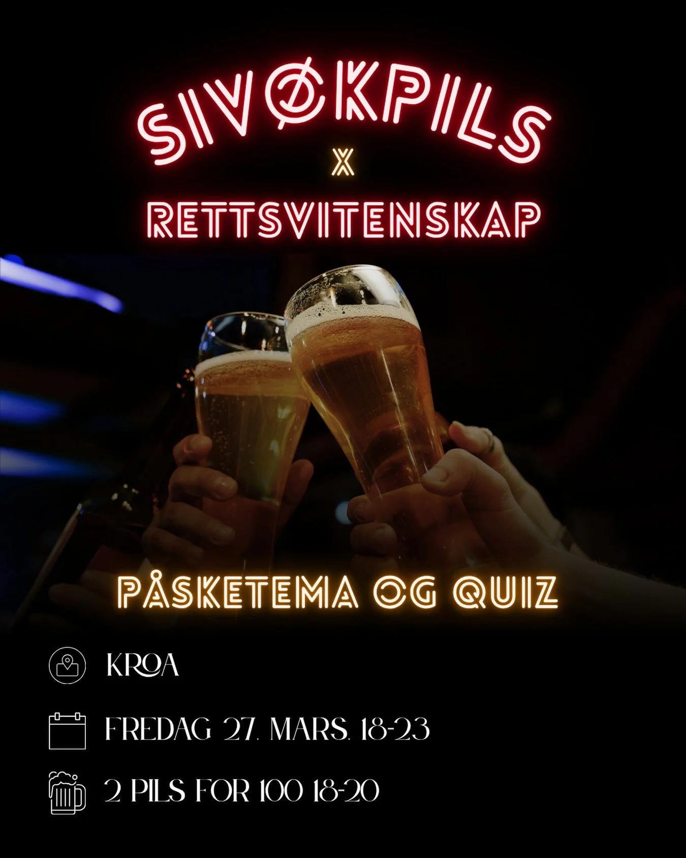 Da er Siv&oslash;kpilsen ENDELIG tilbake!🥹👏🏼💙

Denne gangen har vi mye p&aring; programmet, 
og det programmet er bra!😍👏🏼 Siv&oslash;k og n&aelig;ringslivsjuss g&aring;r h&aring;nd i h&aring;nd s&aring; vi kj&oslash;rer collab med rettsvitensk