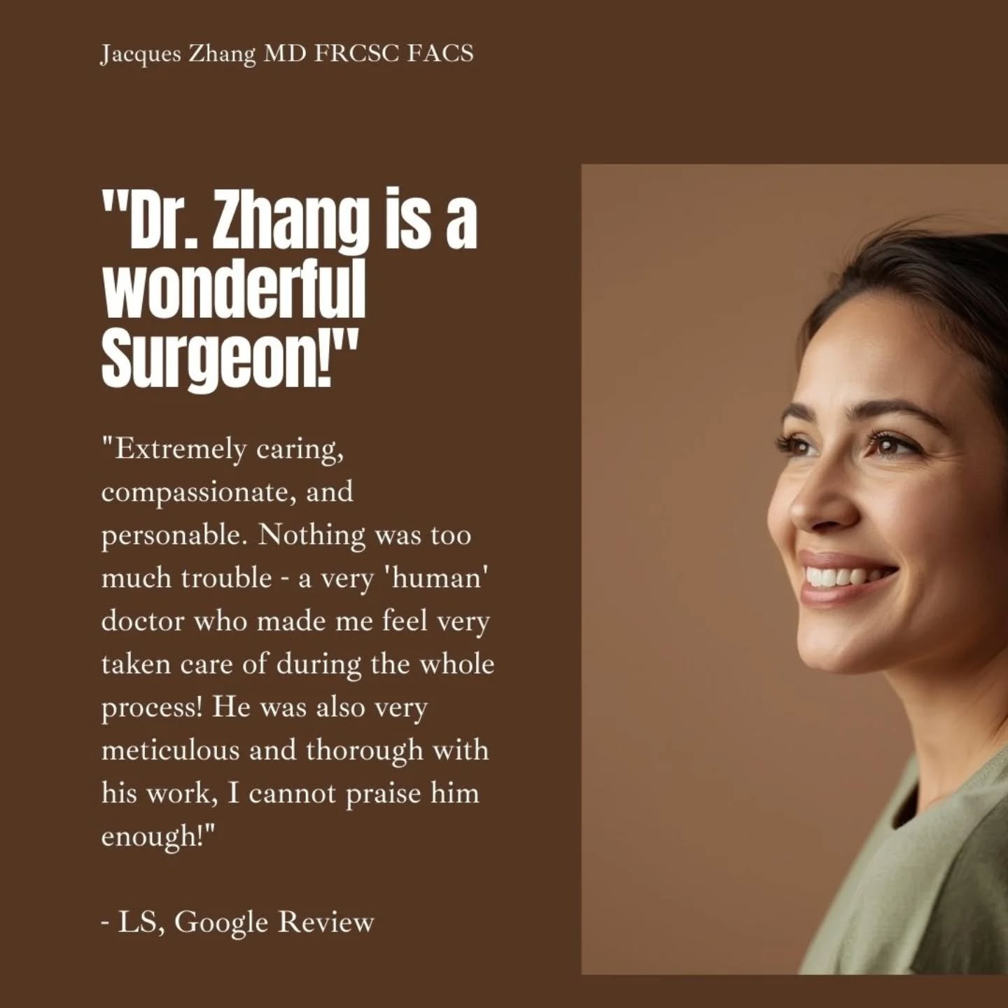 Trusted, meticulous care - grounded in expertise, precision, and thoughtful execution.

Each patient experience is approached with intention, from consultation through recovery.

To book a consultation:
🌐 drjacqueszhang.ca (link in bio)
📍 250 Keary