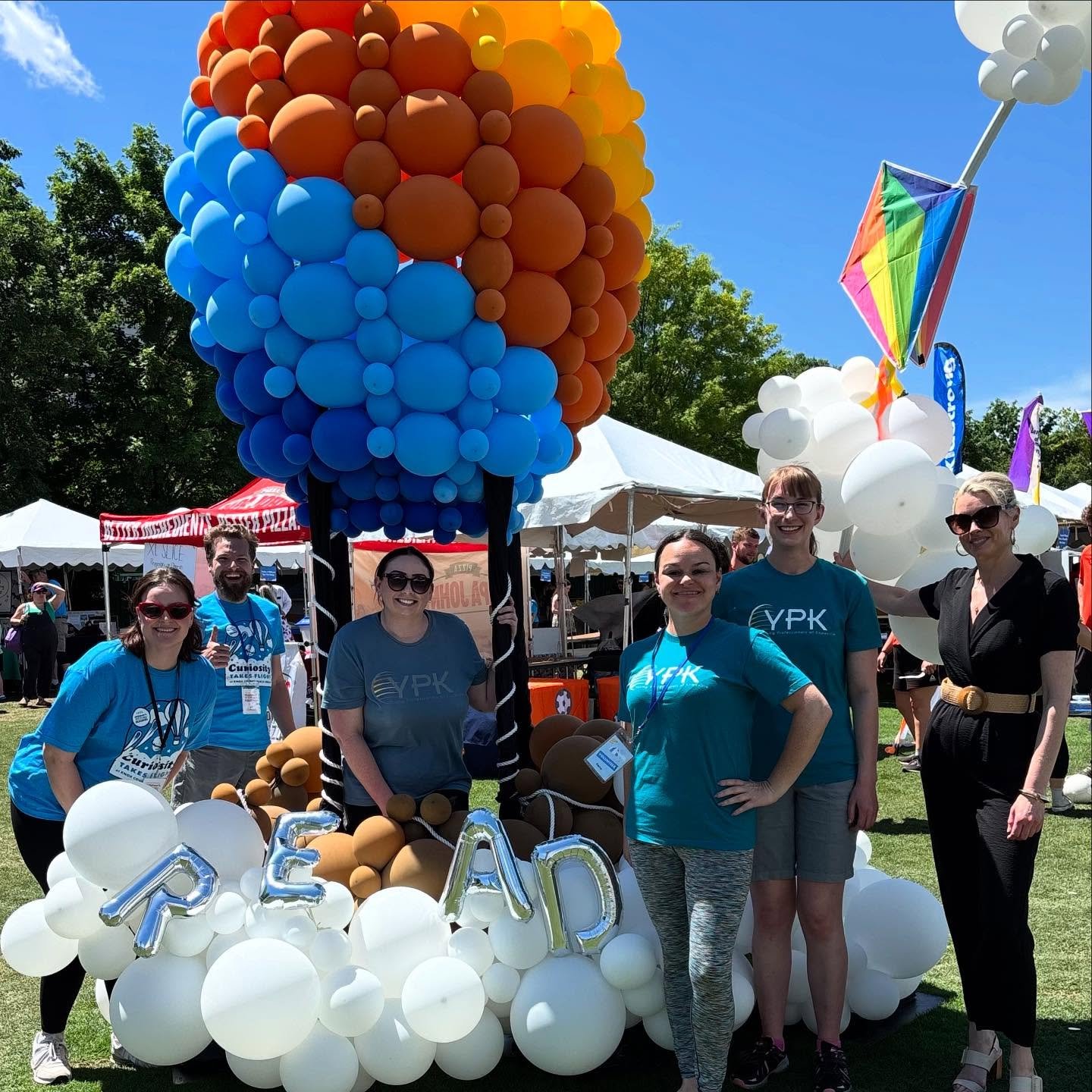 Our first time at Children&rsquo;s Festival of Reading is in the books! 🤓📚 We enjoyed helping everyone make some fun crafts. #YPKInAction #MyYPK