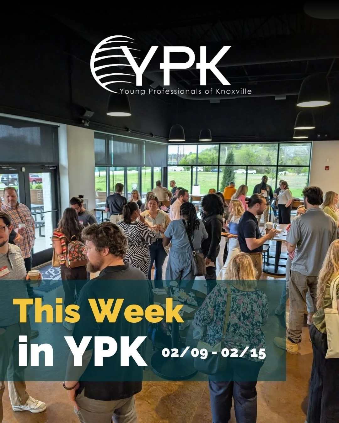 We've got a lot going on in YPK this week! Hope to see you at one (or more 😄) of these events. Register on our website.