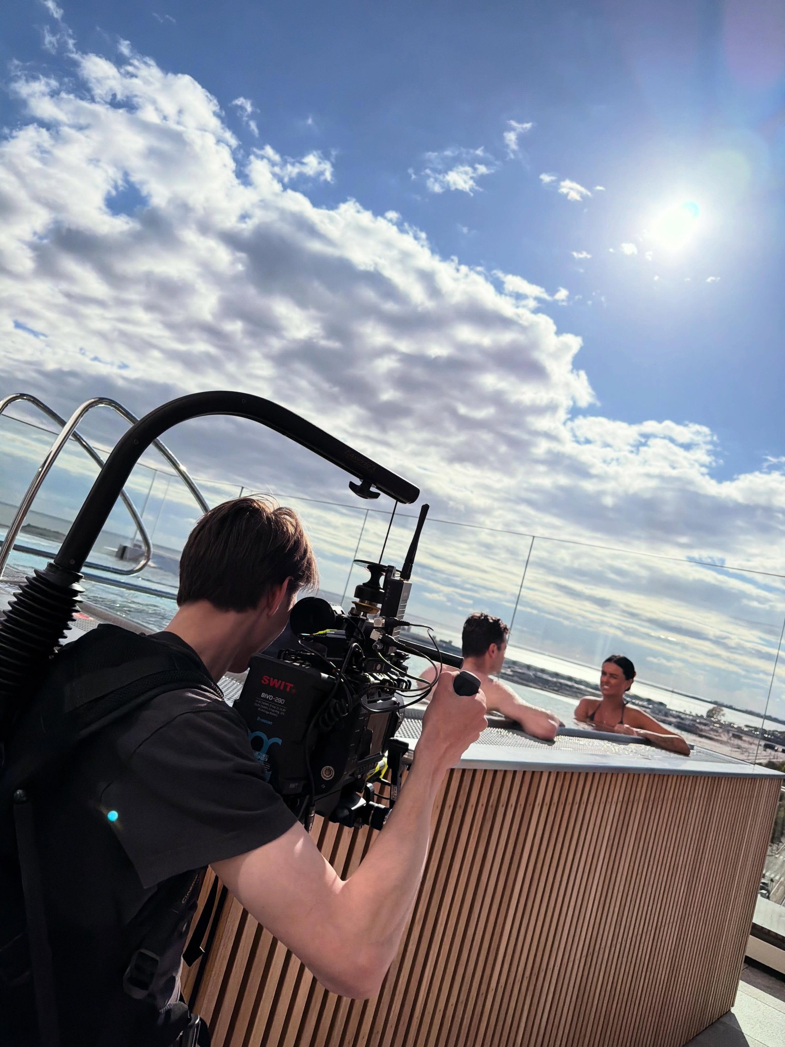 Hanging out at the extraordinary @hotelwillow all week to cook up some film magic 🎬🌊💯🔥