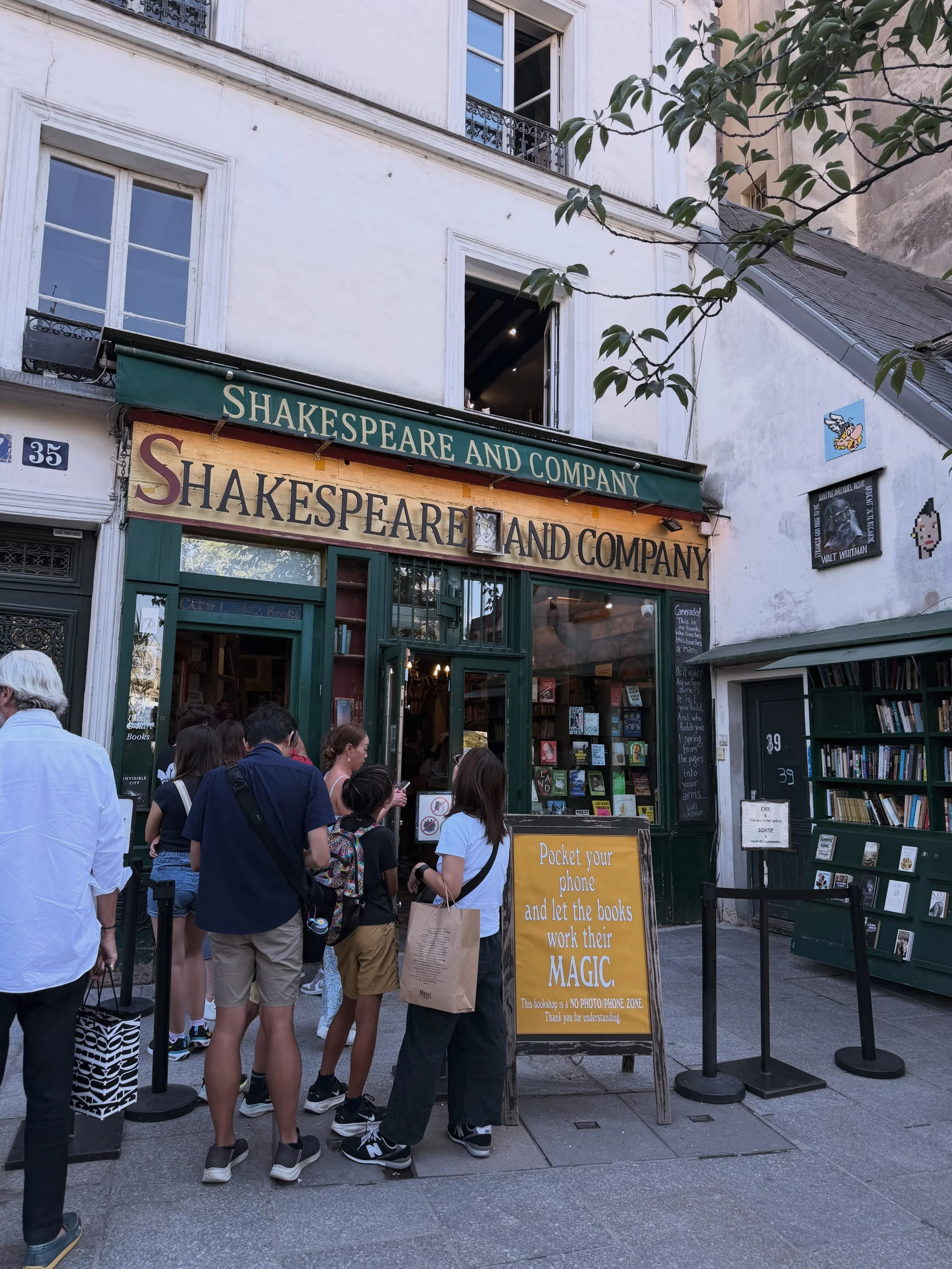 Pilgrimage. Shakespeare and Company Paris. Those who know, know.