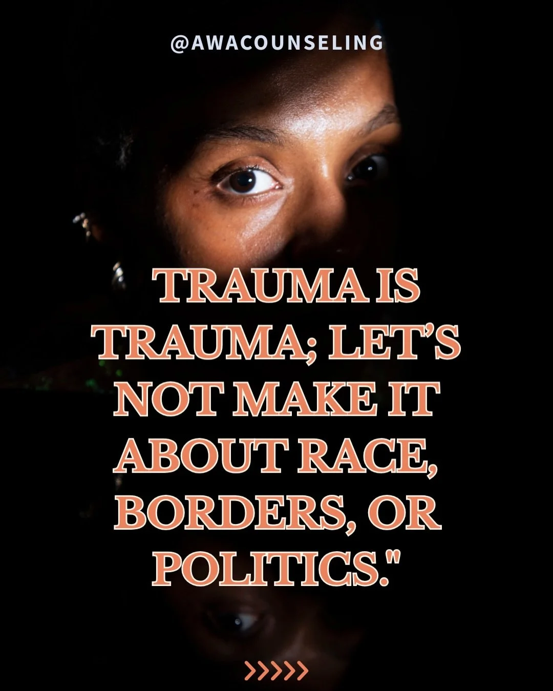 Trauma is Trauma&hellip; Let&rsquo;s be for real! Spread this knowledge!
