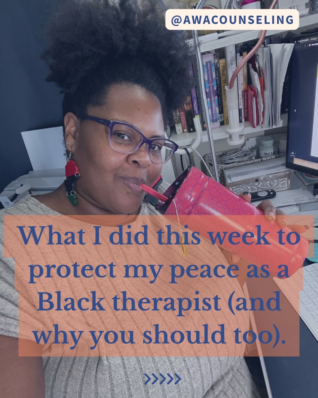 Protecting your peace is necessary, especially as a Black woman navigating spaces that don&rsquo;t always hold you with care.

As a Black therapist, I&rsquo;m intentional about how I show up for others and for myself. Boundaries, rest, and community 