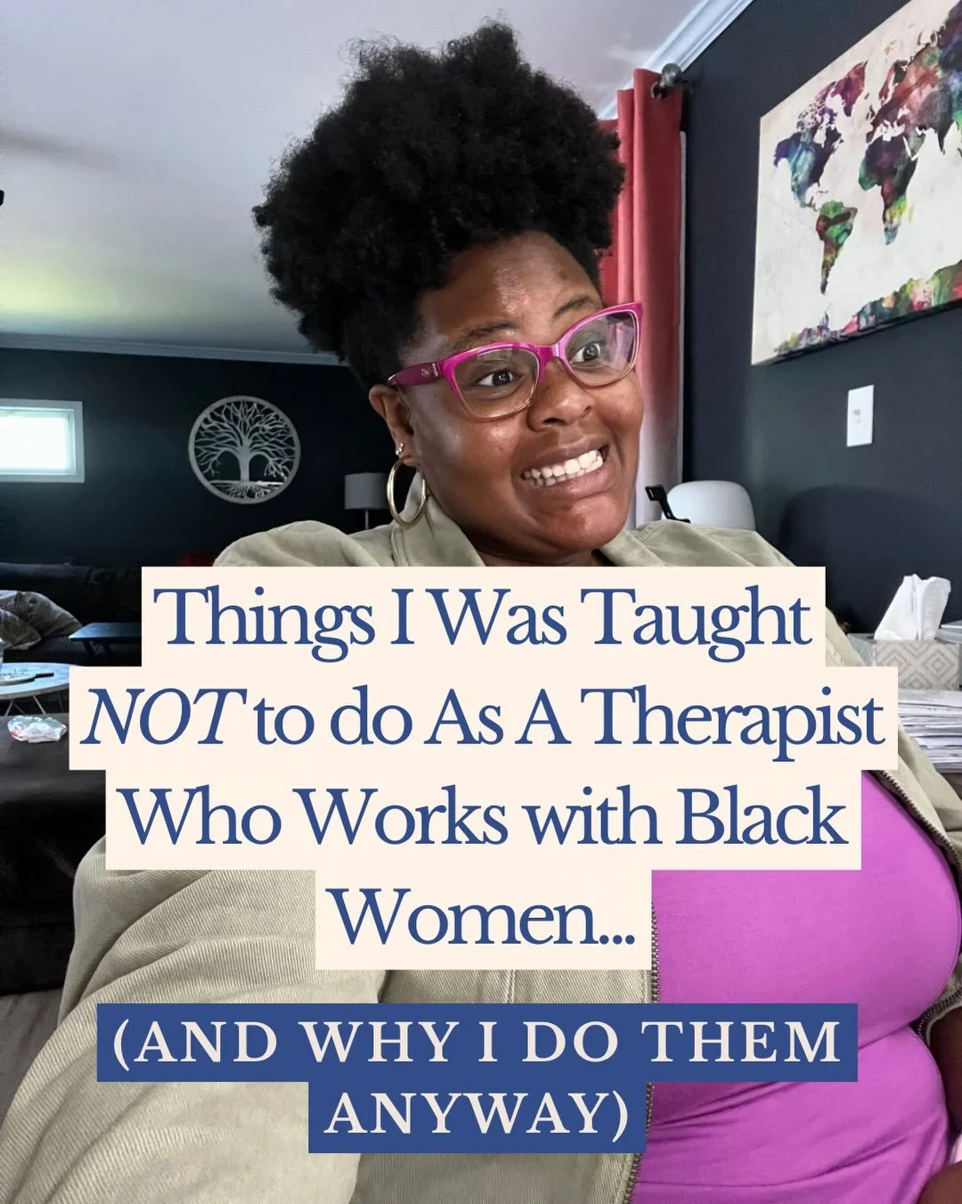 Oh the things grad school did and didn&rsquo;t teach us are unhinged, 
-Composure isn&rsquo;t the same as safety.
I was taught composure builds trust, but with the women I work with, being human does more of that work. Composure isn&rsquo;t the same 