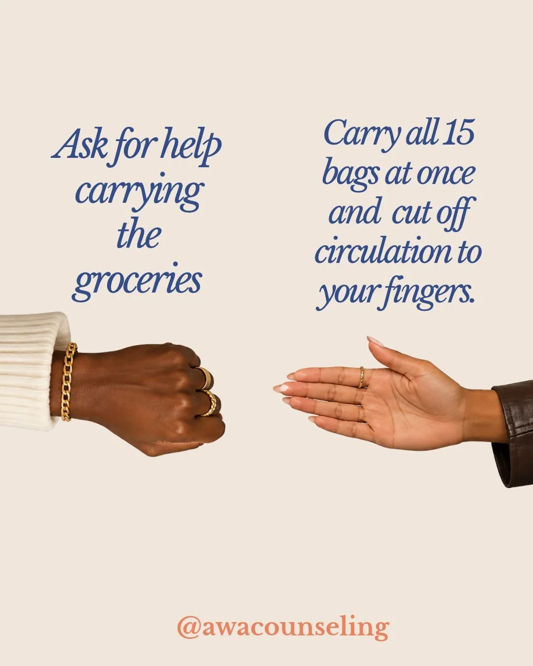 Rock.paper.scissors.shoot&hellip;

It is easy to laugh at how our nervous systems respond to stress, but the exhaustion behind these choices is real. 

Tell me which choice won out for you this week in the comments. 👇🏾

If you are ready to stop per
