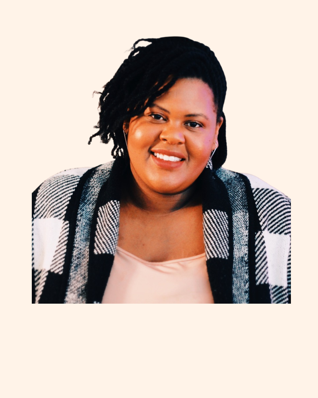 Close-up portrait of Adara Anderson, LPC, Black female therapist and founder of AWA Counseling