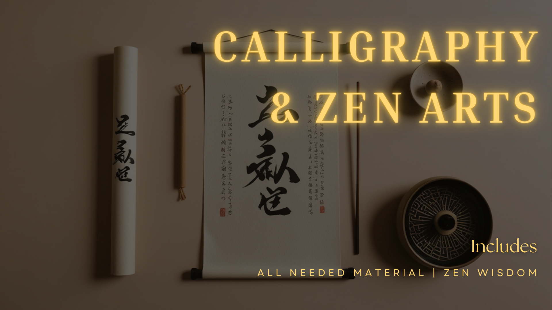 Aug 29 | 3pm - Calligraphy & Zen Arts