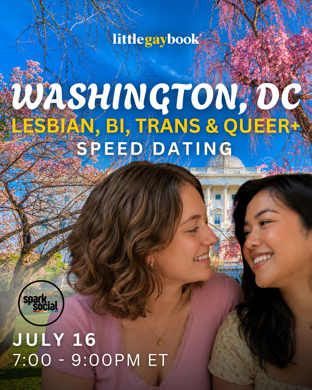 Lesbian, Bi, Trans, and Queer+ Speed Dating