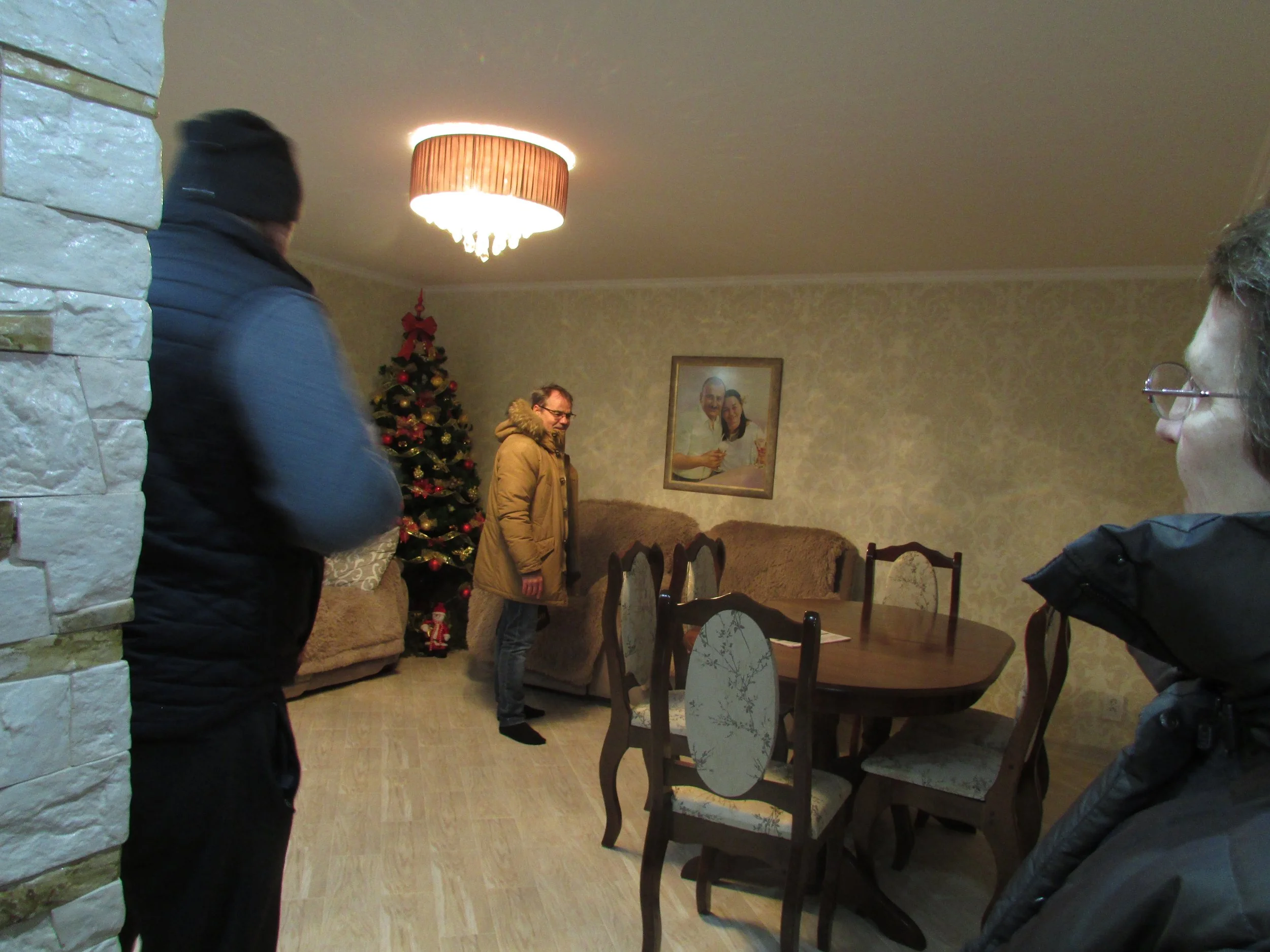   Volchinyets village house - interior.  
