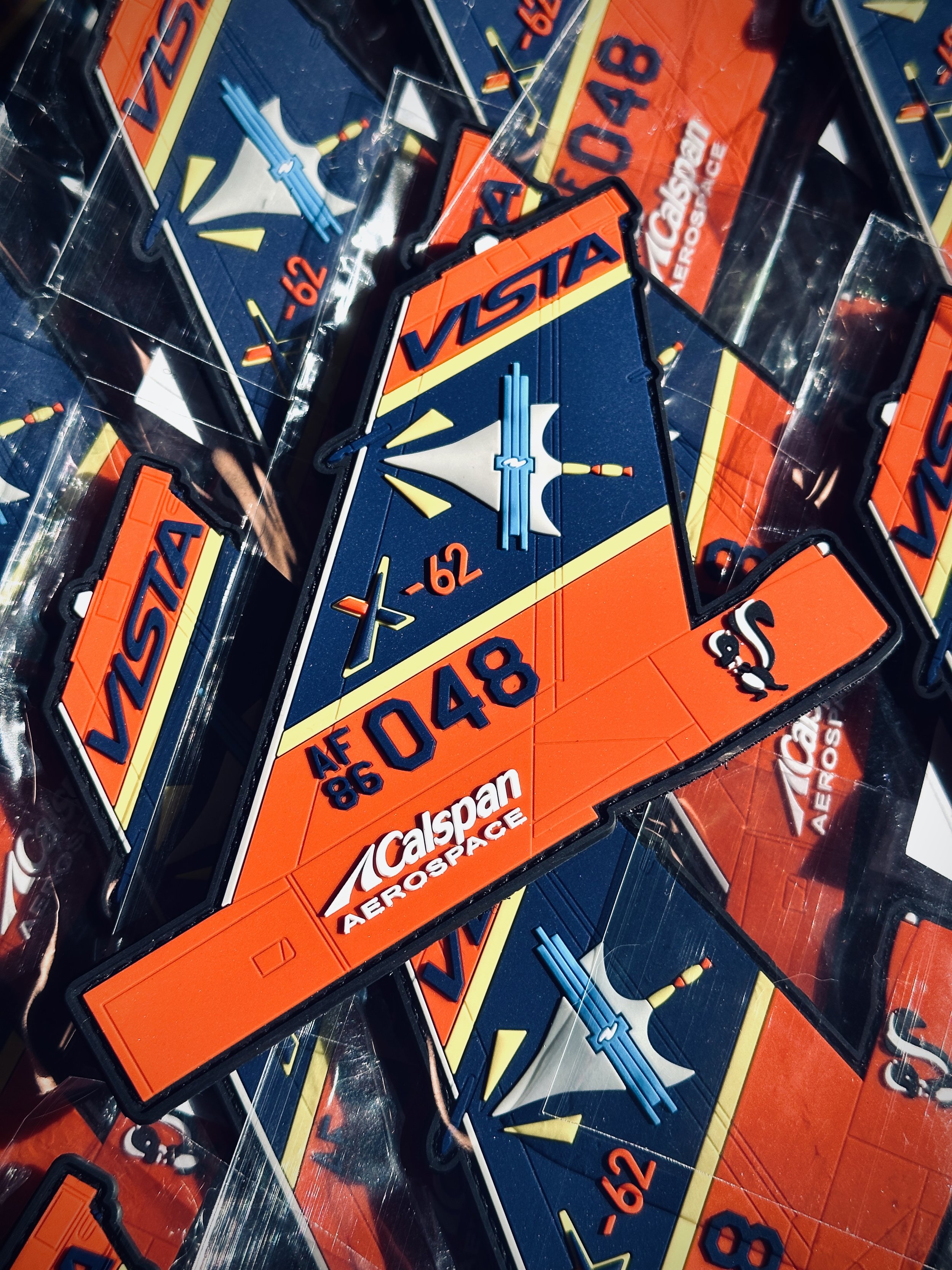 X-62A VISTA Test Pilot School Tail Patch (F-16)