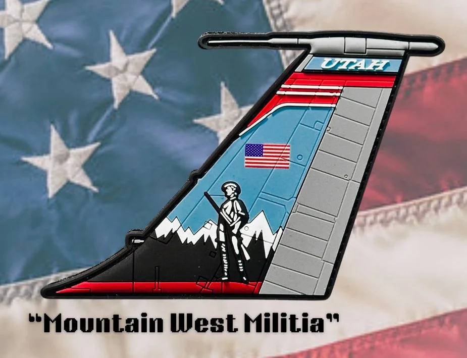 151st ARW "Moutain West Militia Minuteman" Tail Patch (KC-135)