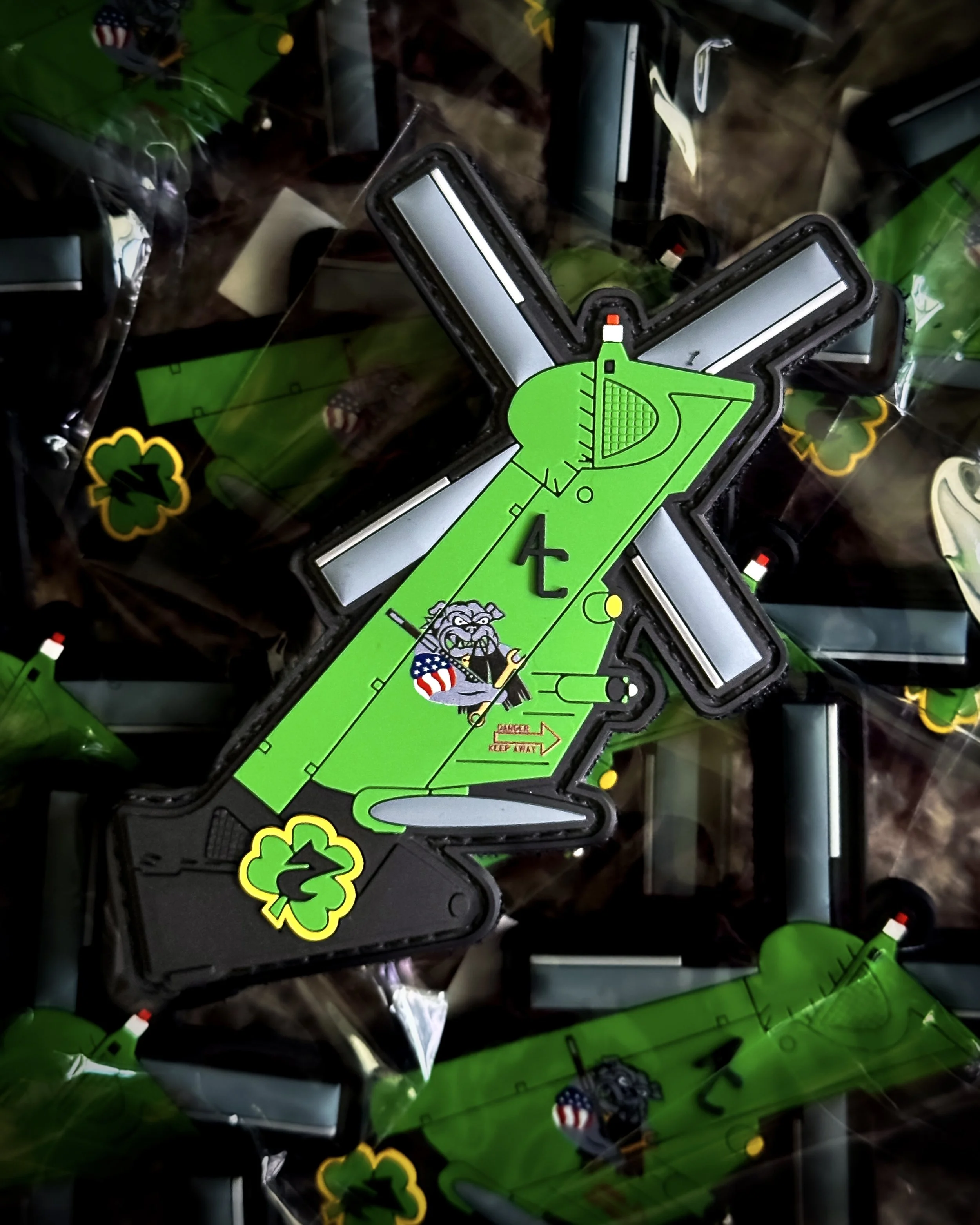 HSC-7 "Dusty Dogs" CAG Tail Patch (MH-60S)