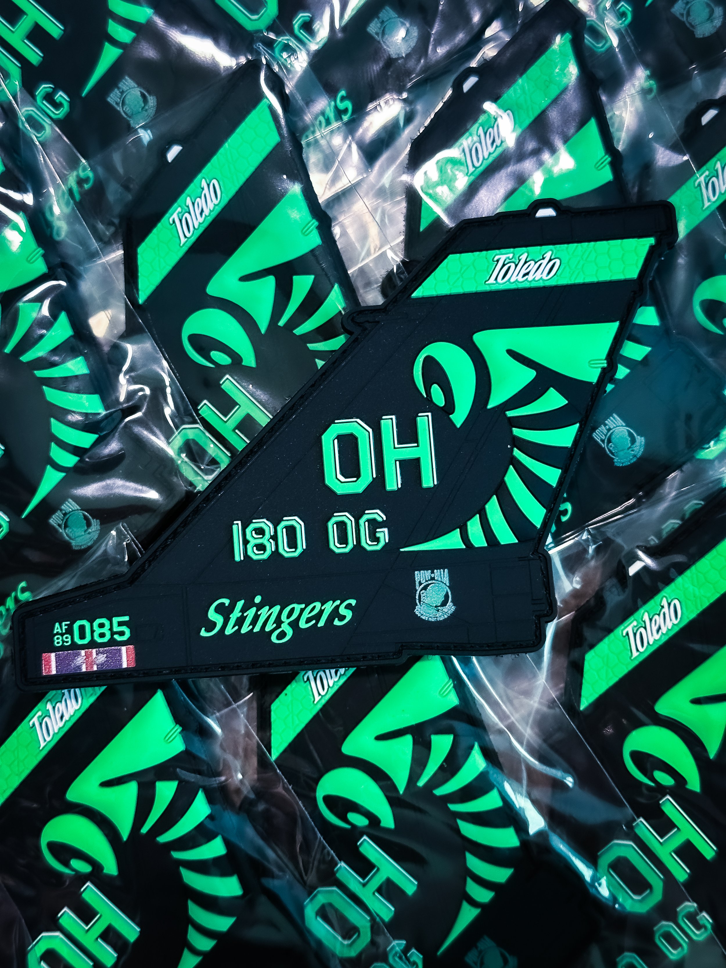 180th OG "Stingers" Heritage Tail Patch (F-16)