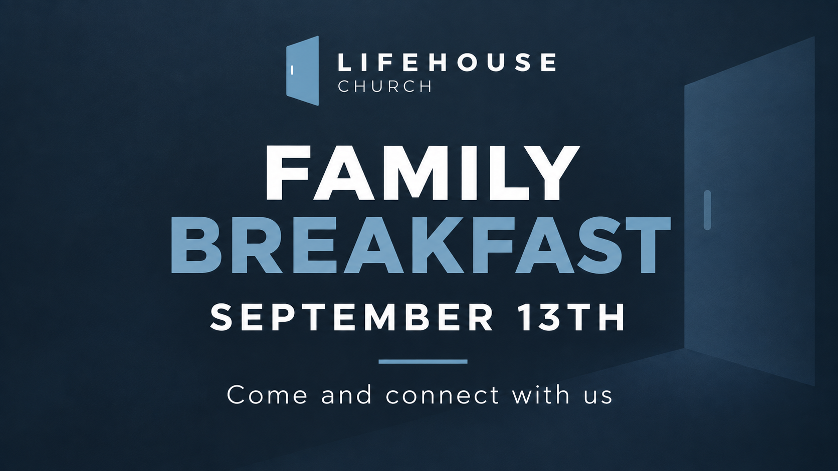 Join us for a Family Breakfast