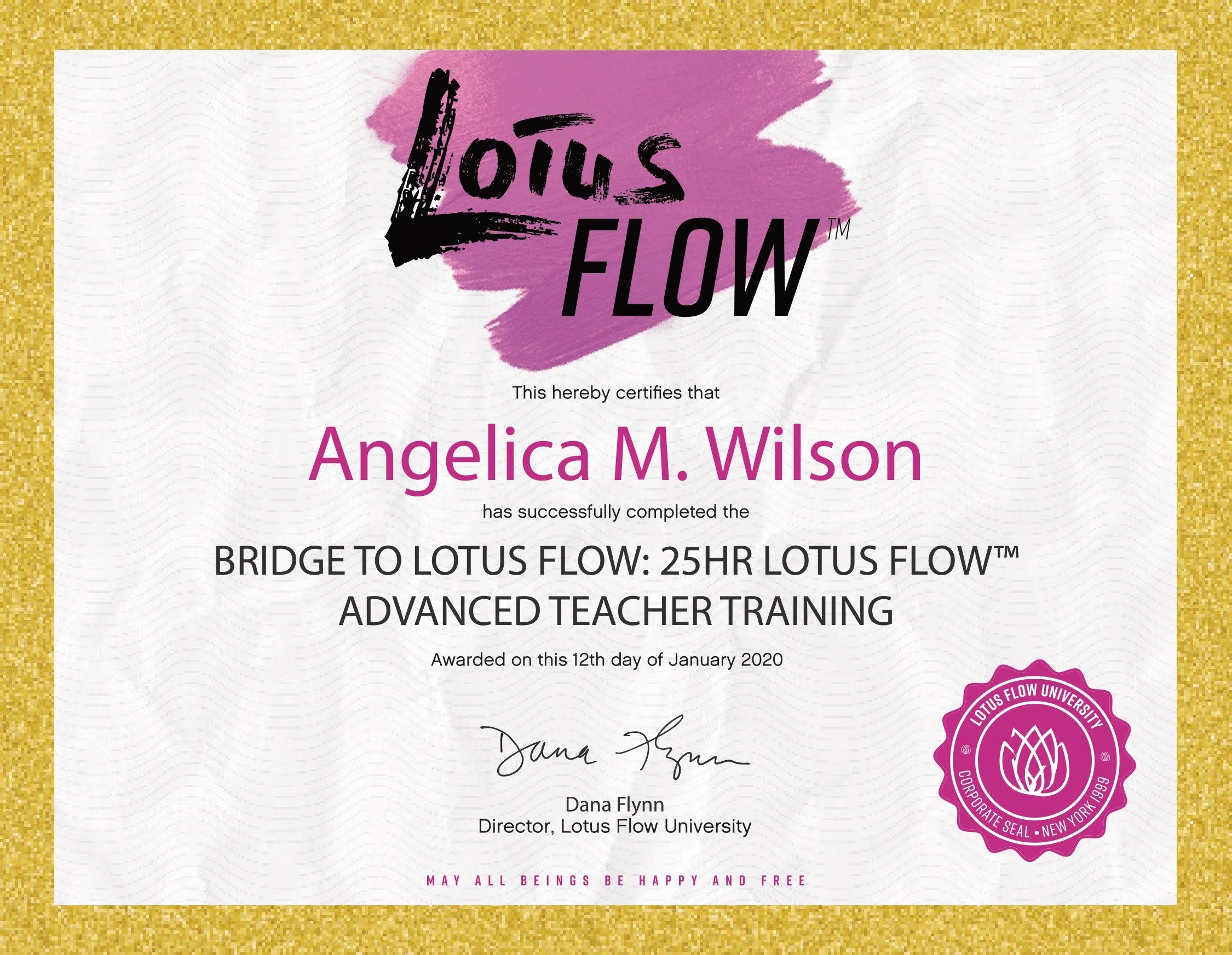 25HR Bridge to Lotus Flow