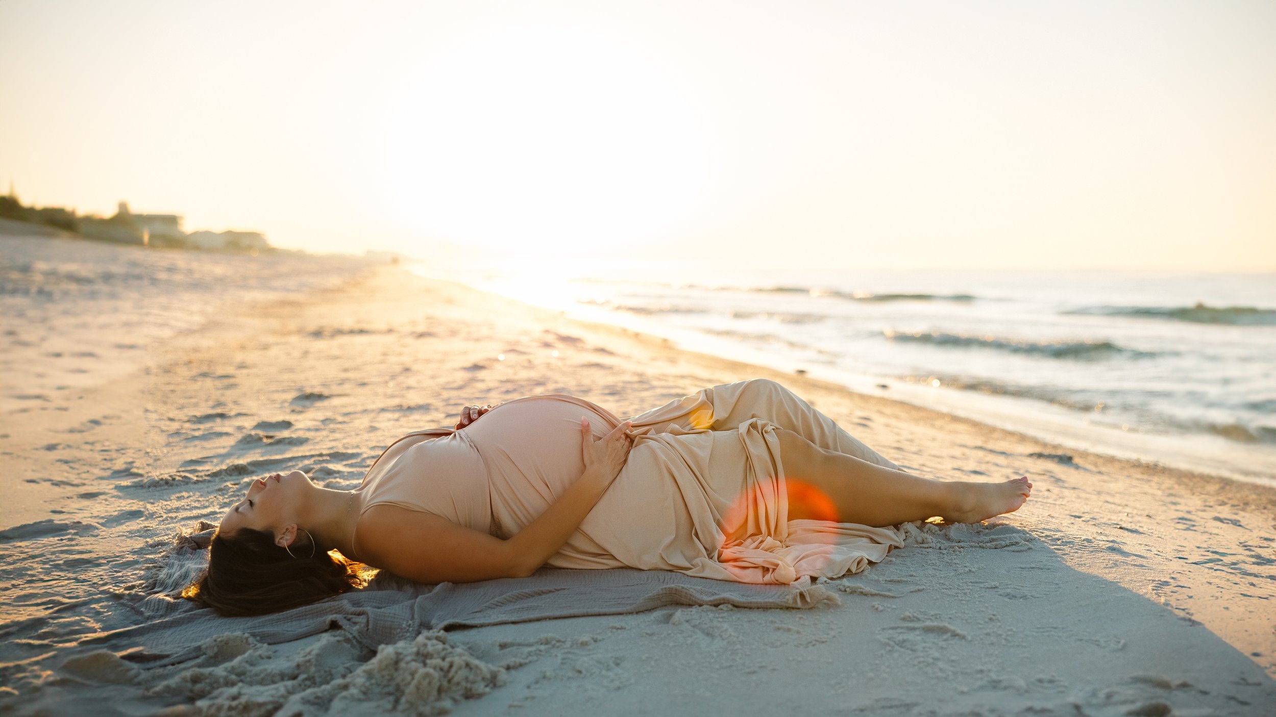 maternity session in Panama City beach