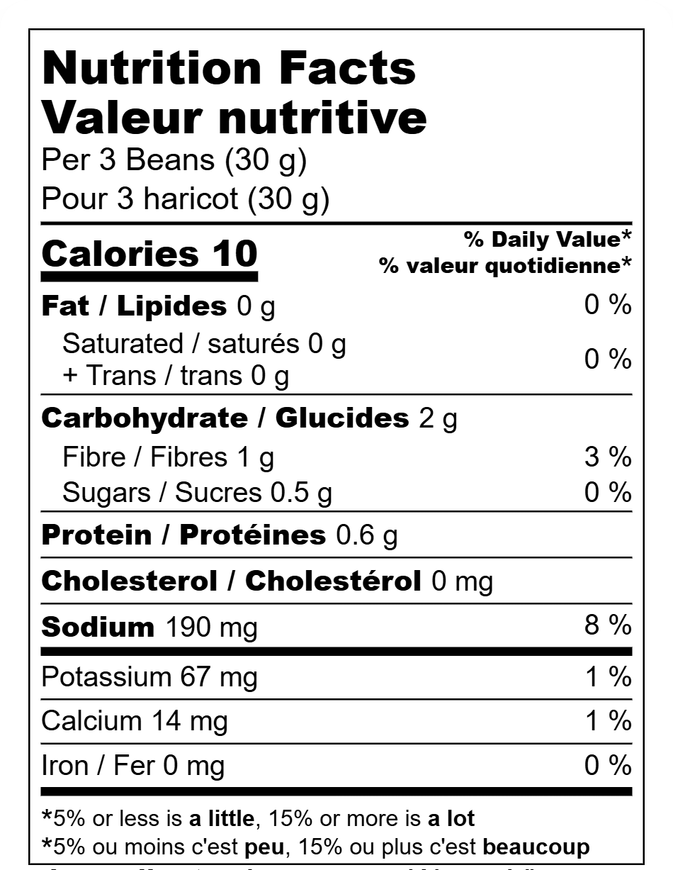 NEW Beans Nutrition Fact Label.png