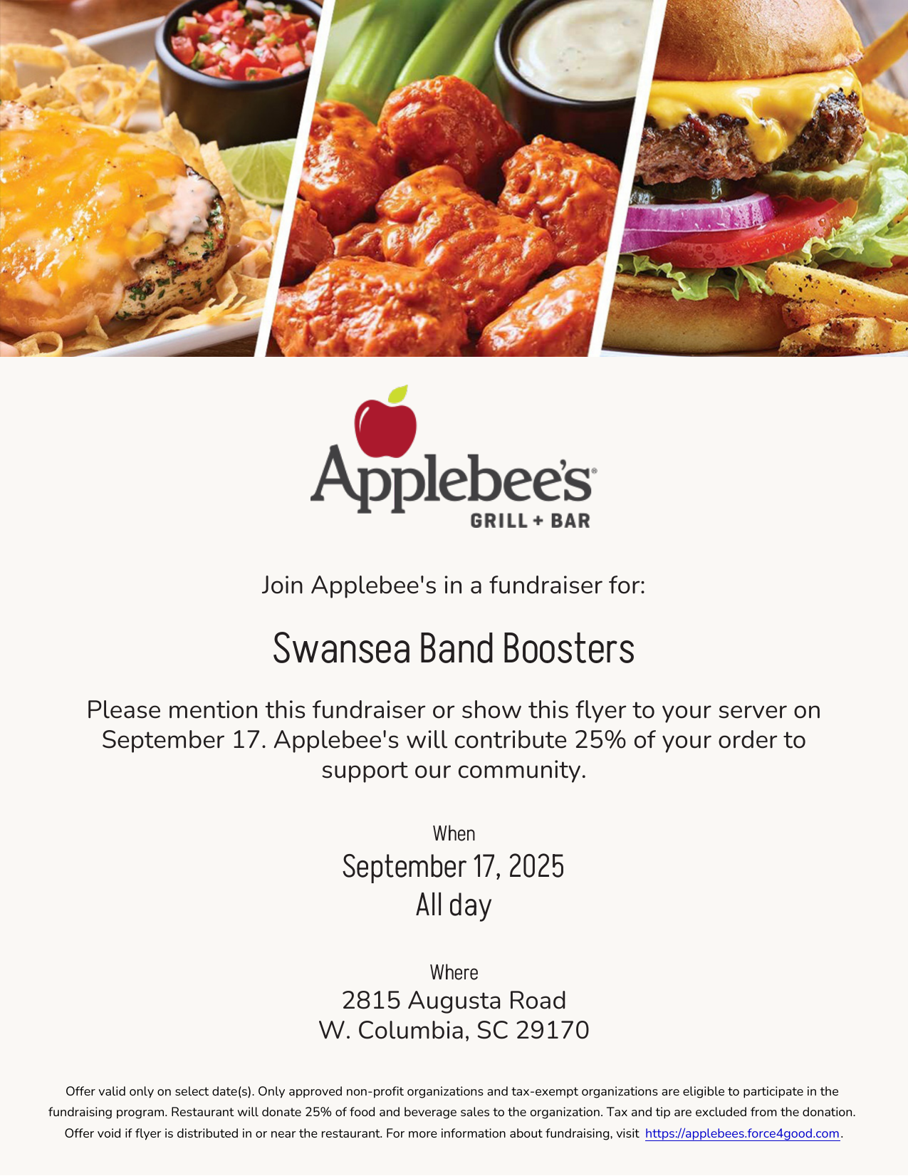 September Spirit Night
