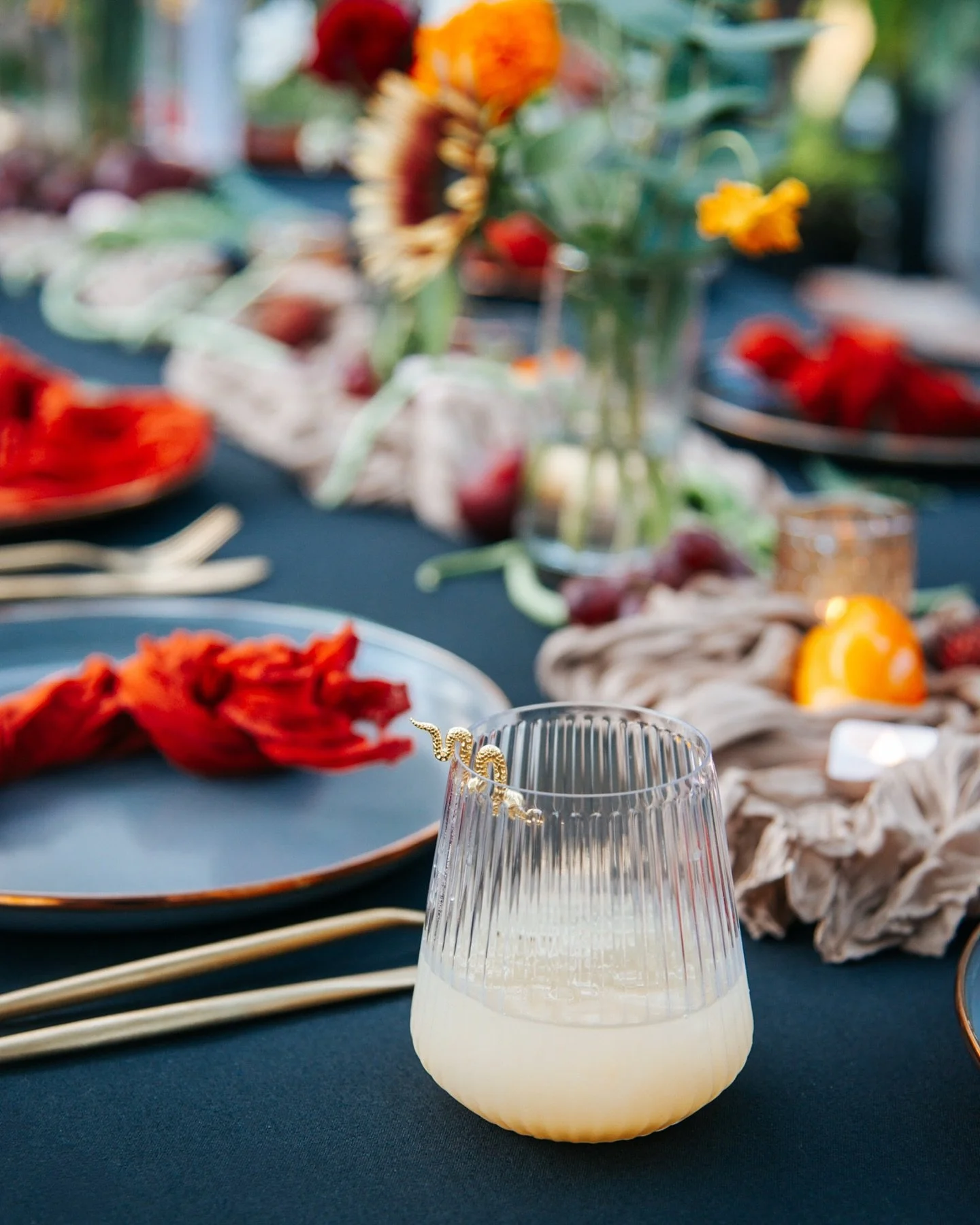 From Wild Things, a garden dinner collaboration between @yo.xoi and @alittlegolddust ✨🐍An ode to creativity, nature, and the beauty of being untamed. Kudos to the chefs @khanhejita &amp; @gollygonzalez, and the host @ooooomzzz for such a lovely even