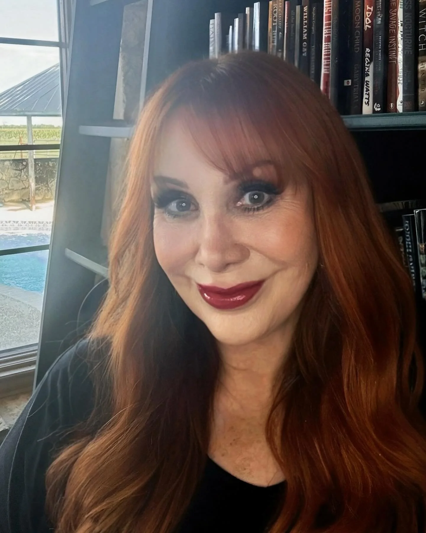 It's been a rather hellacious six month, but SO many good things are coming! "How come you look like Autumn every day, when it's so damn hot out?" 😂 My guy to me this am. Some of us are just lucky, I guess? #quihicreekranch